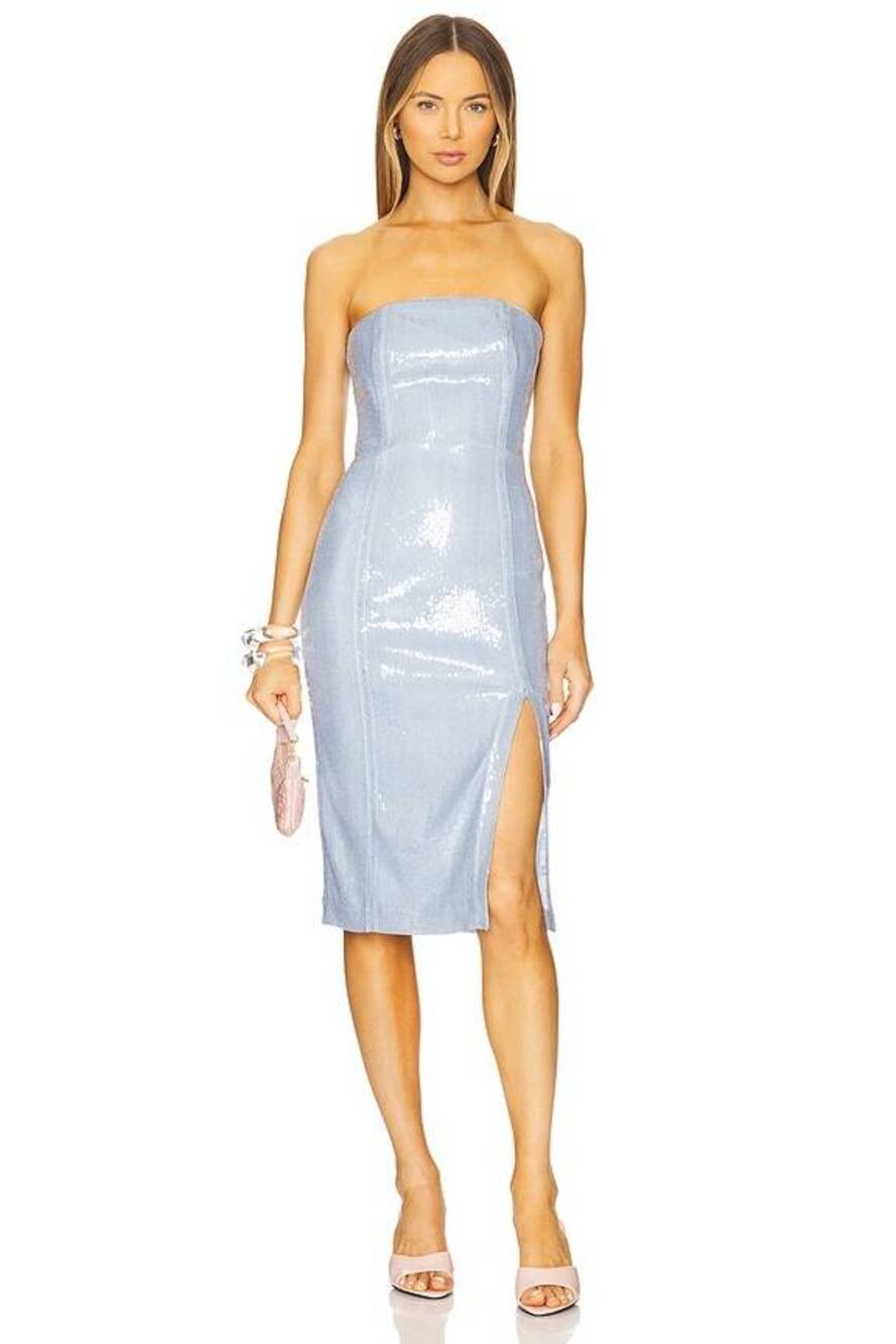 Generation Love Starla Sequined Dress in Opal US 4 S NWT Cocktail Wedding Guest